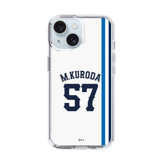 スリムプロテクションケース［ 埼玉西武ライオンズ- #57 KURODA - ホーム ］