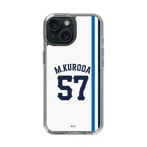 スリムプロテクションケース［ 埼玉西武ライオンズ- #57 KURODA - ホーム ］