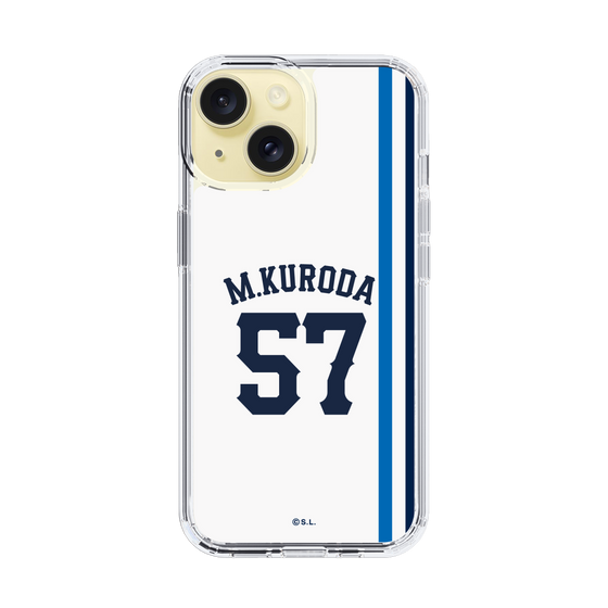 スリムプロテクションケース［ 埼玉西武ライオンズ- #57 KURODA - ホーム ］