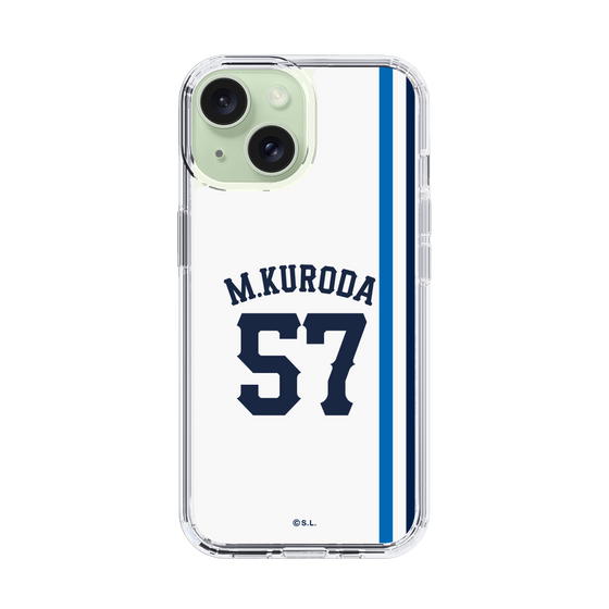 スリムプロテクションケース［ 埼玉西武ライオンズ- #57 KURODA - ホーム ］