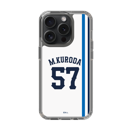 スリムプロテクションケース［ 埼玉西武ライオンズ- #57 KURODA - ホーム ］