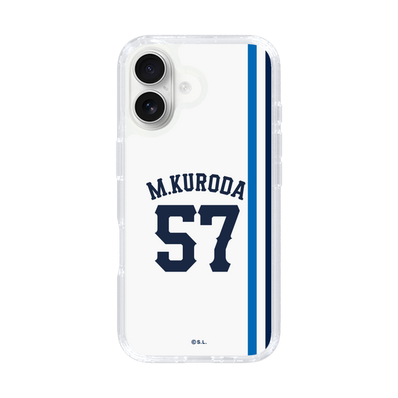 スリムプロテクションケース［ 埼玉西武ライオンズ- #57 KURODA - ホーム ］