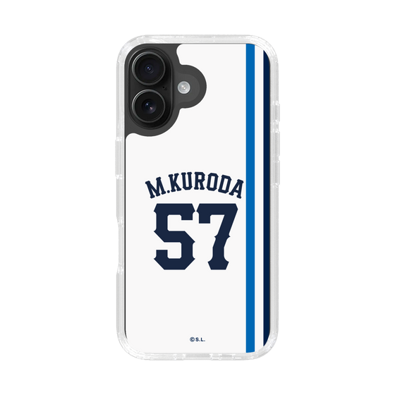 スリムプロテクションケース［ 埼玉西武ライオンズ- #57 KURODA - ホーム ］