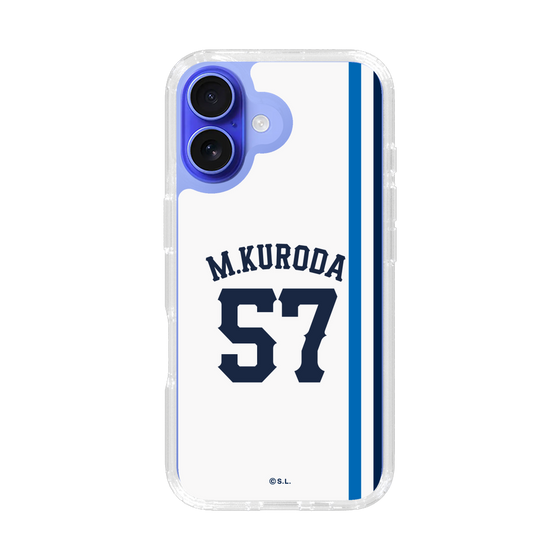 スリムプロテクションケース［ 埼玉西武ライオンズ- #57 KURODA - ホーム ］