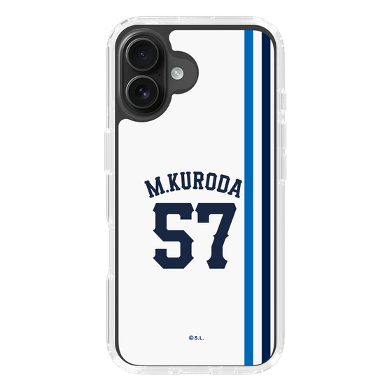 スリムプロテクションケース［ 埼玉西武ライオンズ- #57 KURODA - ホーム ］