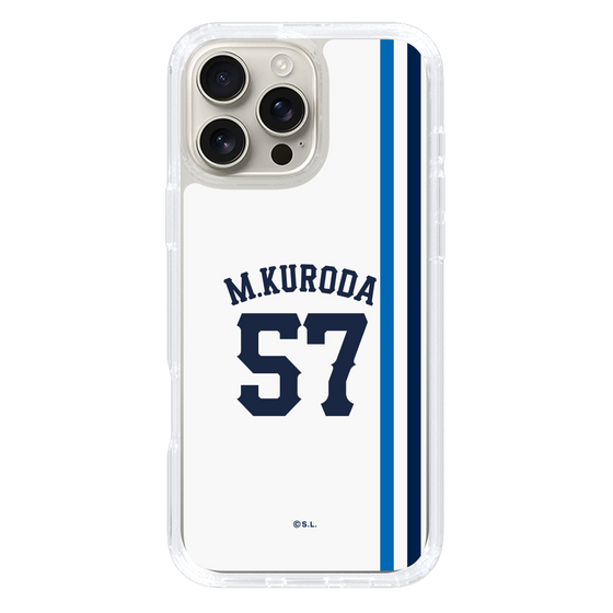 スリムプロテクションケース［ 埼玉西武ライオンズ- #57 KURODA - ホーム ］