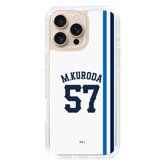 スリムプロテクションケース［ 埼玉西武ライオンズ- #57 KURODA - ホーム ］