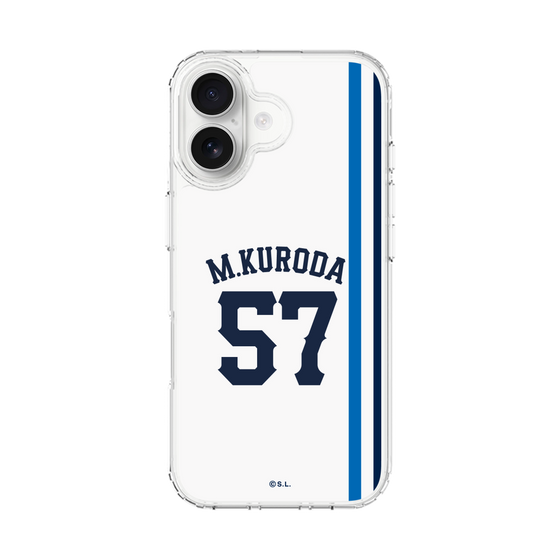 スリムプロテクションケース［ 埼玉西武ライオンズ- #57 KURODA - ホーム ］