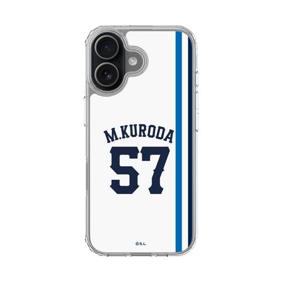 スリムプロテクションケース［ 埼玉西武ライオンズ- #57 KURODA - ホーム ］