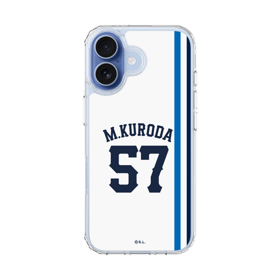 スリムプロテクションケース［ 埼玉西武ライオンズ- #57 KURODA - ホーム ］