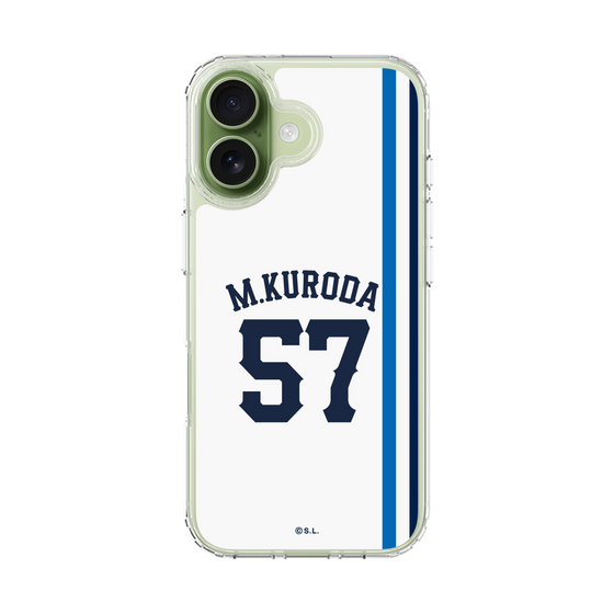 スリムプロテクションケース［ 埼玉西武ライオンズ- #57 KURODA - ホーム ］