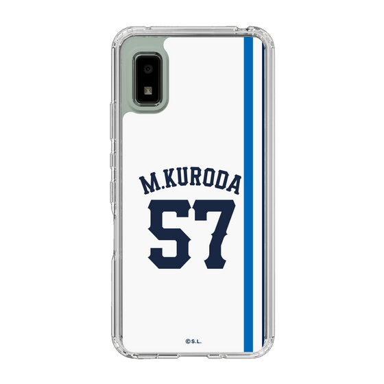 スリムプロテクションケース［ 埼玉西武ライオンズ- #57 KURODA - ホーム ］