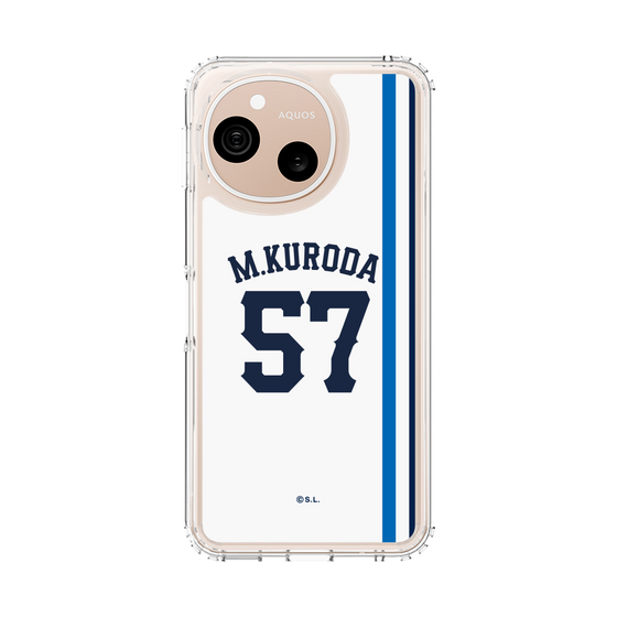 スリムプロテクションケース［ 埼玉西武ライオンズ- #57 KURODA - ホーム ］