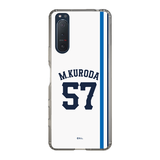 スリムプロテクションケース［ 埼玉西武ライオンズ- #57 KURODA - ホーム ］