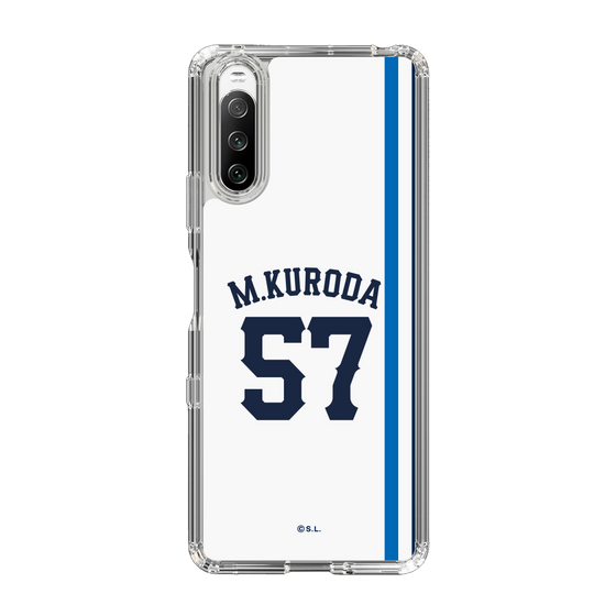 スリムプロテクションケース［ 埼玉西武ライオンズ- #57 KURODA - ホーム ］