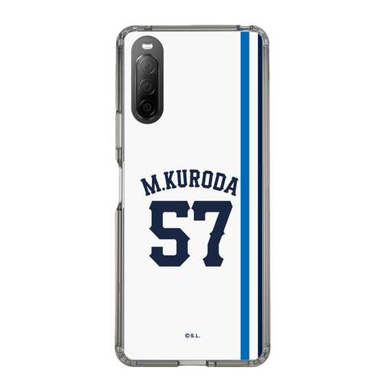 スリムプロテクションケース［ 埼玉西武ライオンズ- #57 KURODA - ホーム ］