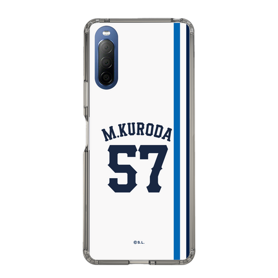 スリムプロテクションケース［ 埼玉西武ライオンズ- #57 KURODA - ホーム ］