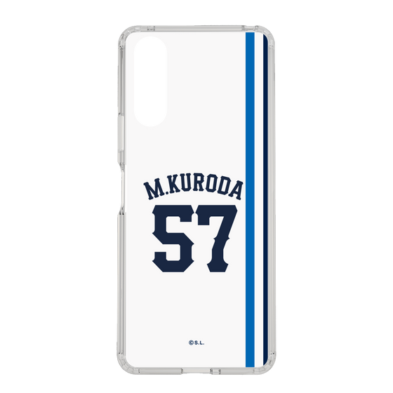 スリムプロテクションケース［ 埼玉西武ライオンズ- #57 KURODA - ホーム ］