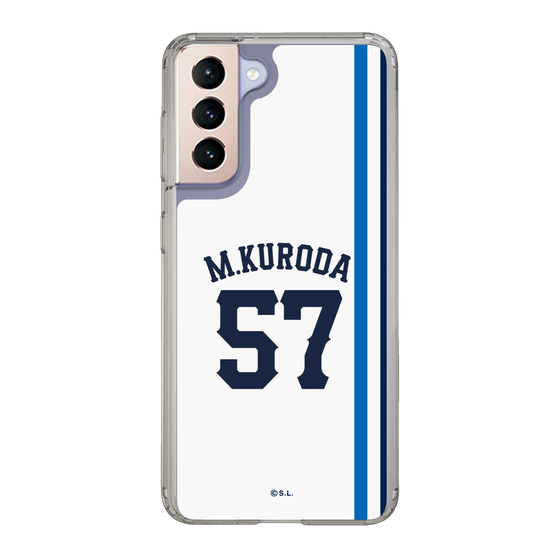 スリムプロテクションケース［ 埼玉西武ライオンズ- #57 KURODA - ホーム ］