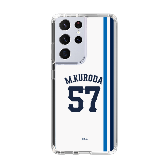 スリムプロテクションケース［ 埼玉西武ライオンズ- #57 KURODA - ホーム ］