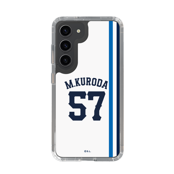 スリムプロテクションケース［ 埼玉西武ライオンズ- #57 KURODA - ホーム ］