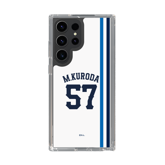 スリムプロテクションケース［ 埼玉西武ライオンズ- #57 KURODA - ホーム ］