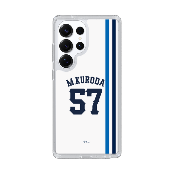 スリムプロテクションケース［ 埼玉西武ライオンズ- #57 KURODA - ホーム ］