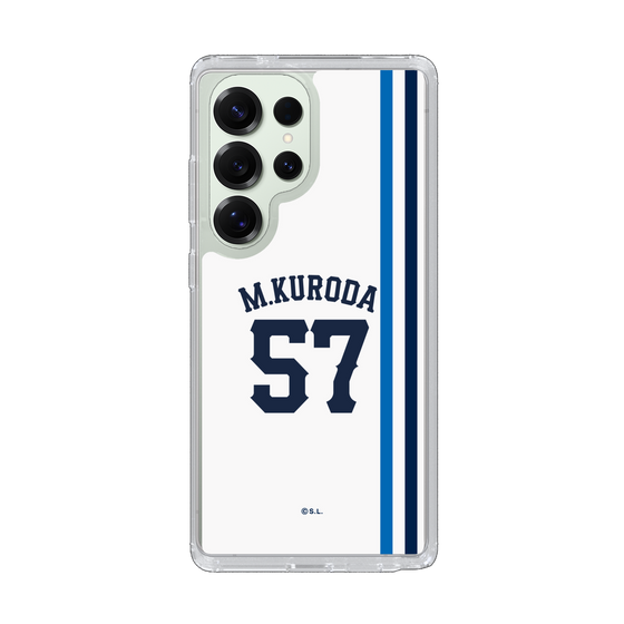 スリムプロテクションケース［ 埼玉西武ライオンズ- #57 KURODA - ホーム ］