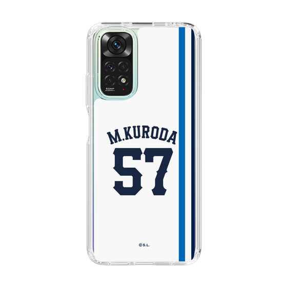 スリムプロテクションケース［ 埼玉西武ライオンズ- #57 KURODA - ホーム ］