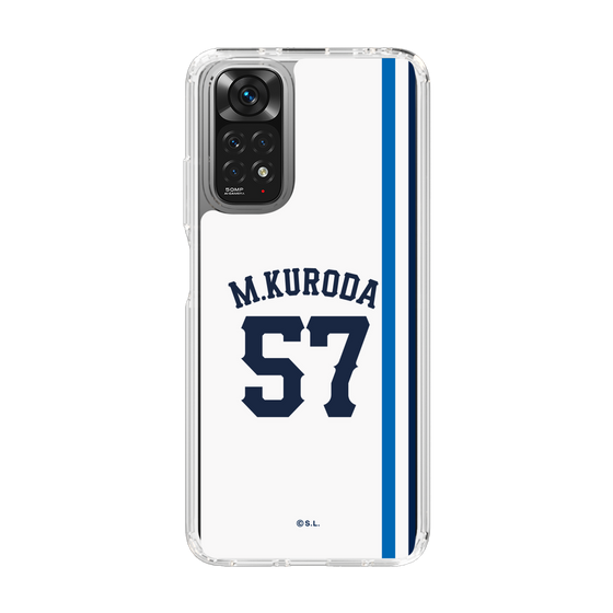 スリムプロテクションケース［ 埼玉西武ライオンズ- #57 KURODA - ホーム ］