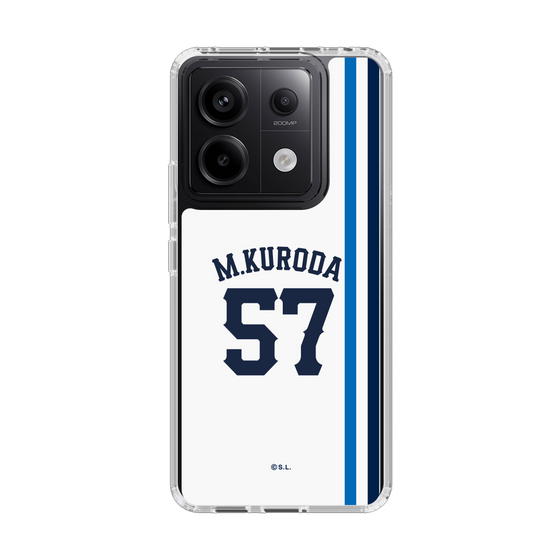 スリムプロテクションケース［ 埼玉西武ライオンズ- #57 KURODA - ホーム ］