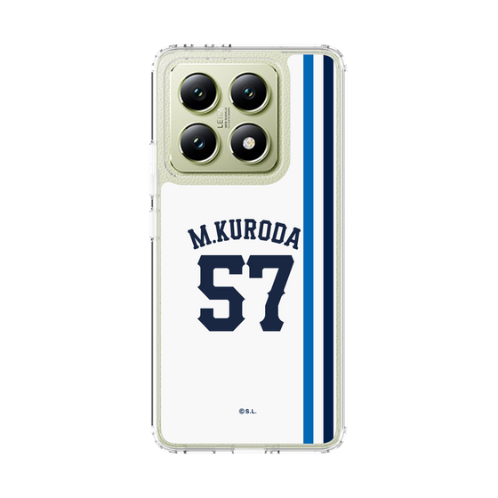 スリムプロテクションケース［ 埼玉西武ライオンズ- #57 KURODA - ホーム ］