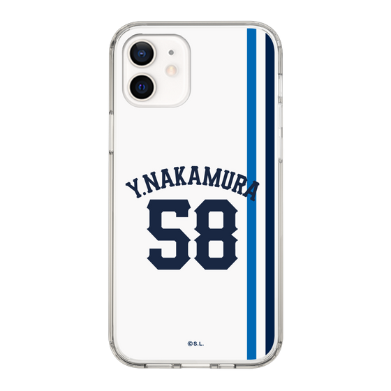 スリムプロテクションケース［ 埼玉西武ライオンズ- #58 NAKAMURA - ホーム ］