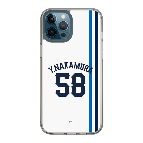 スリムプロテクションケース［ 埼玉西武ライオンズ- #58 NAKAMURA - ホーム ］