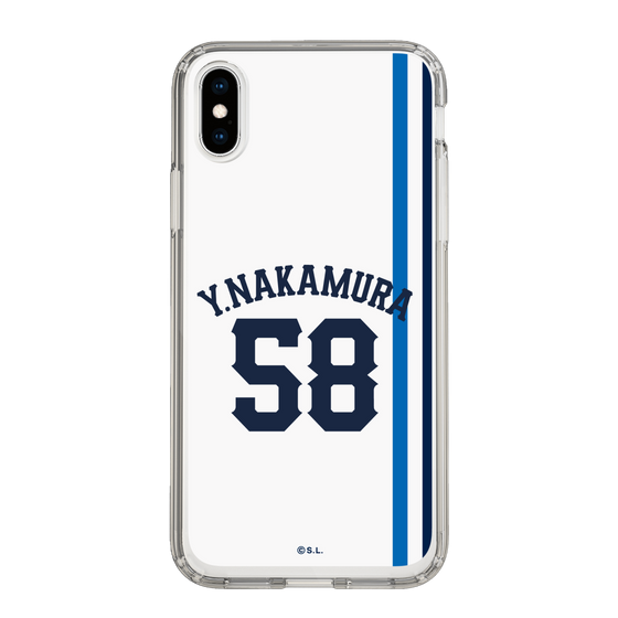 スリムプロテクションケース［ 埼玉西武ライオンズ- #58 NAKAMURA - ホーム ］