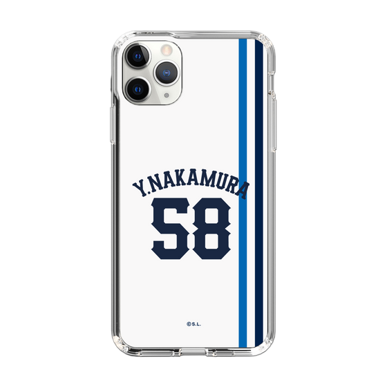 スリムプロテクションケース［ 埼玉西武ライオンズ- #58 NAKAMURA - ホーム ］