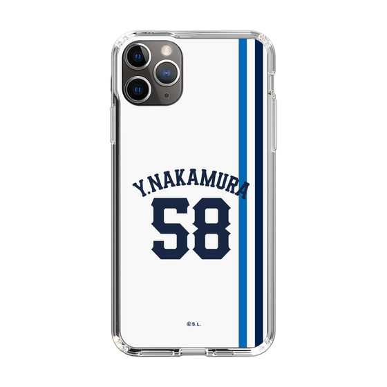 スリムプロテクションケース［ 埼玉西武ライオンズ- #58 NAKAMURA - ホーム ］
