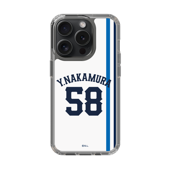 スリムプロテクションケース［ 埼玉西武ライオンズ- #58 NAKAMURA - ホーム ］