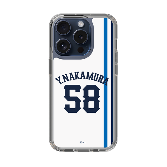 スリムプロテクションケース［ 埼玉西武ライオンズ- #58 NAKAMURA - ホーム ］