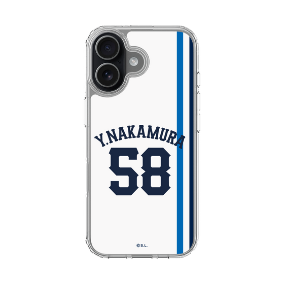 スリムプロテクションケース［ 埼玉西武ライオンズ- #58 NAKAMURA - ホーム ］