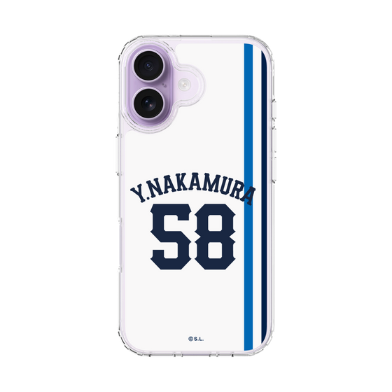 スリムプロテクションケース［ 埼玉西武ライオンズ- #58 NAKAMURA - ホーム ］