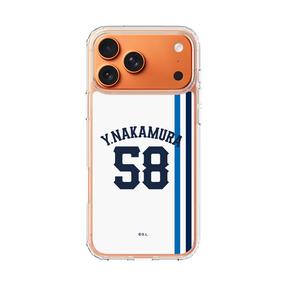 スリムプロテクションケース［ 埼玉西武ライオンズ- #58 NAKAMURA - ホーム ］
