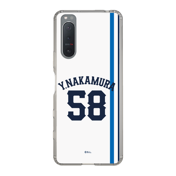スリムプロテクションケース［ 埼玉西武ライオンズ- #58 NAKAMURA - ホーム ］