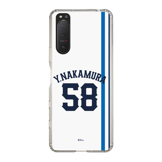 スリムプロテクションケース［ 埼玉西武ライオンズ- #58 NAKAMURA - ホーム ］