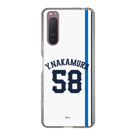 スリムプロテクションケース［ 埼玉西武ライオンズ- #58 NAKAMURA - ホーム ］