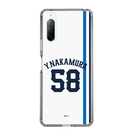 スリムプロテクションケース［ 埼玉西武ライオンズ- #58 NAKAMURA - ホーム ］