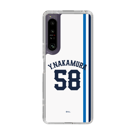 スリムプロテクションケース［ 埼玉西武ライオンズ- #58 NAKAMURA - ホーム ］