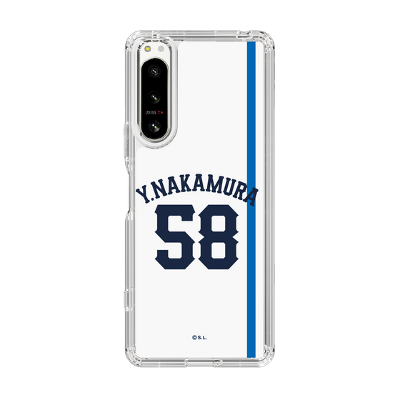 スリムプロテクションケース［ 埼玉西武ライオンズ- #58 NAKAMURA - ホーム ］