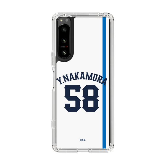 スリムプロテクションケース［ 埼玉西武ライオンズ- #58 NAKAMURA - ホーム ］