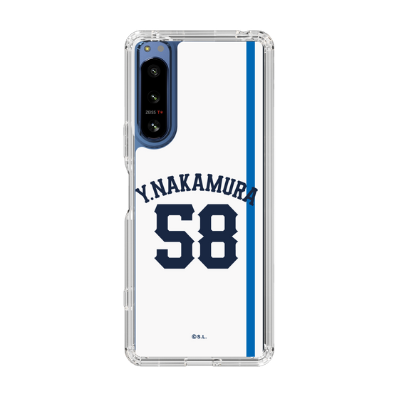 スリムプロテクションケース［ 埼玉西武ライオンズ- #58 NAKAMURA - ホーム ］